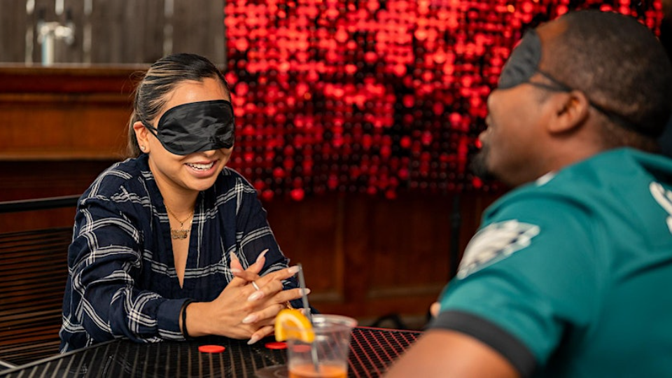 Is love blind? We went speed-dating blindfolded to find out